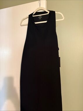 YPB neoKNIT Black Sleeveless Midi Dress